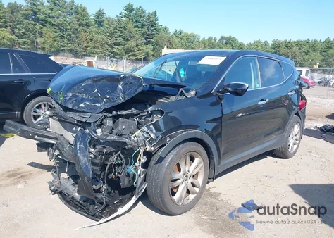 2013 Hyundai Santa Fe Sport 2.0T from USA, damaged, VIN 5XYZWDLA8DG064918
